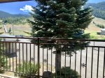 Second floor balcony and Southern view of Alpine ski area